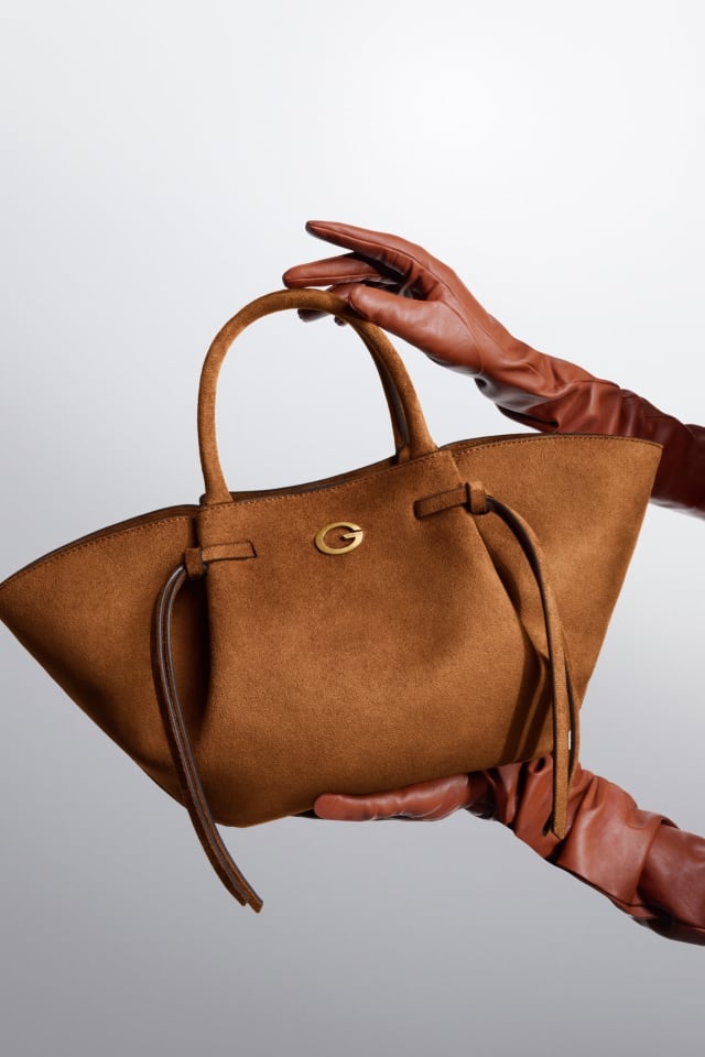 Allegra Wildleder-Handtasche