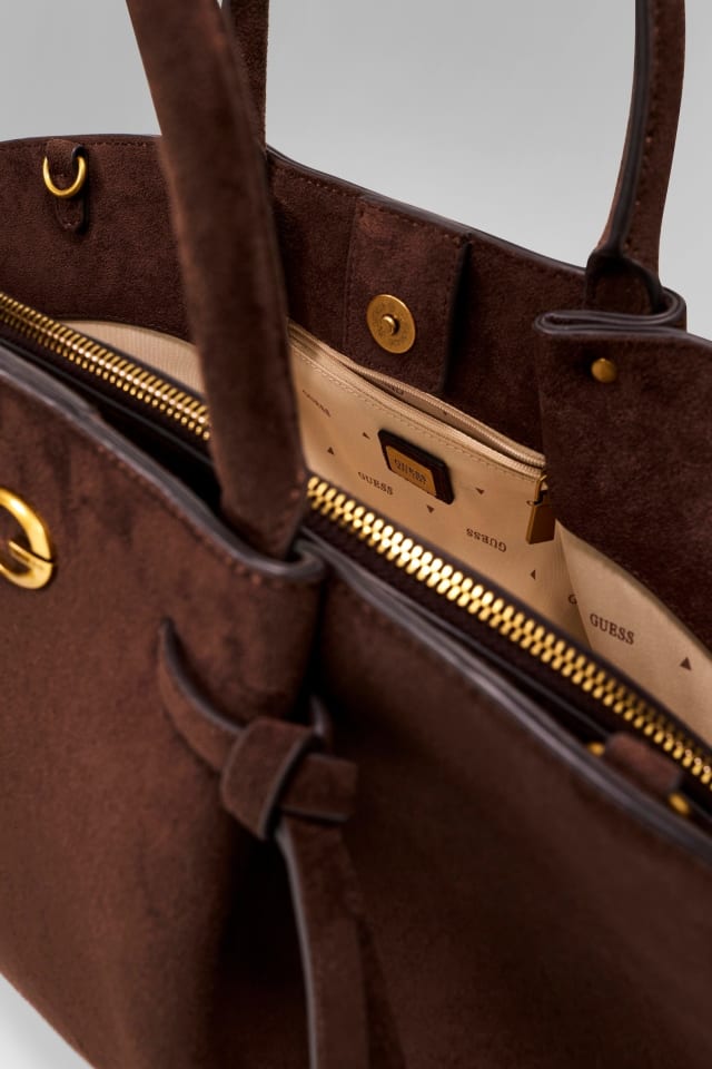 Allegra Wildleder-Handtasche