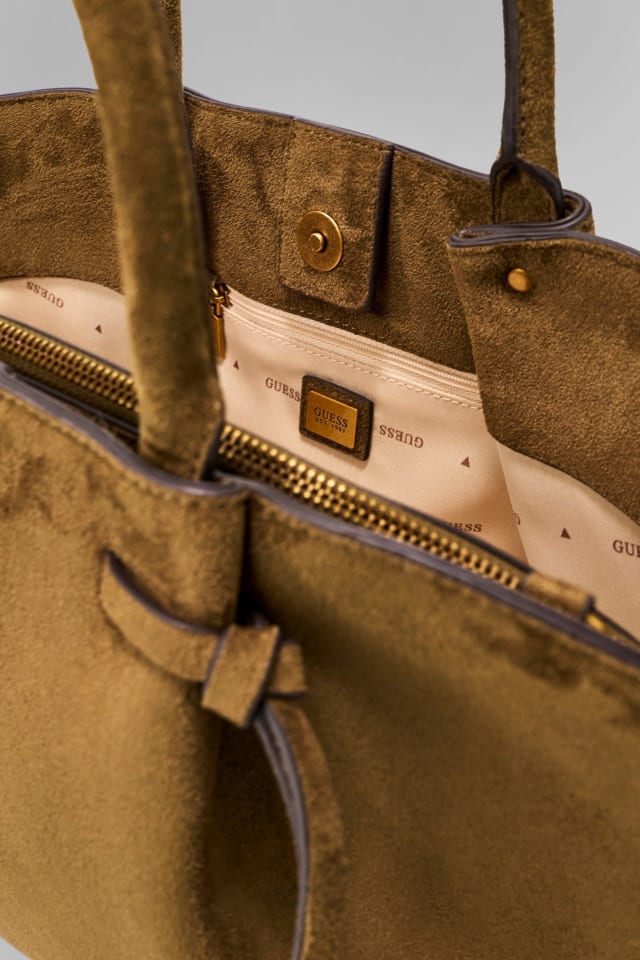 Allegra Wildleder-Handtasche