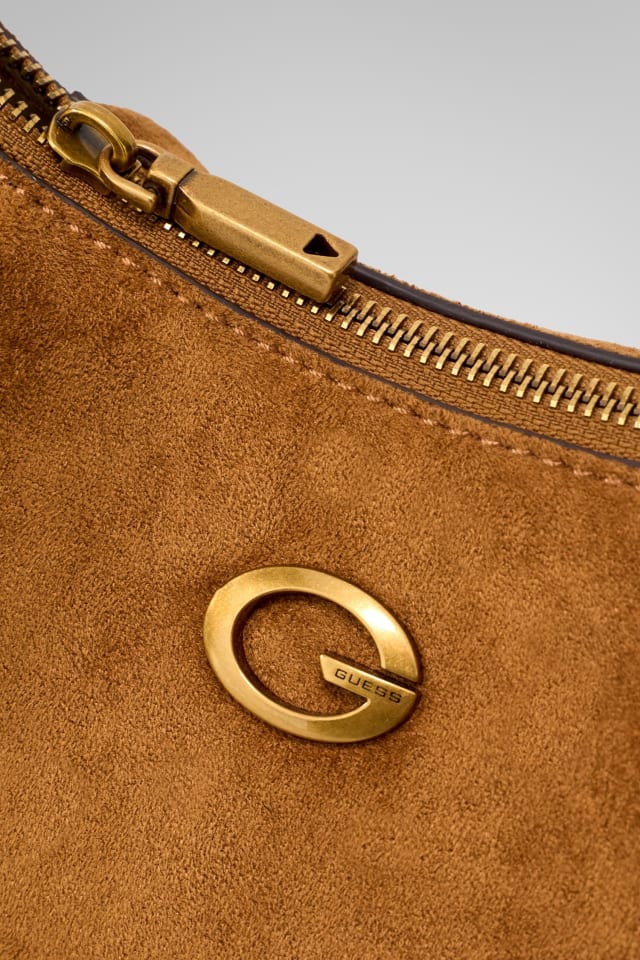 Allegra Wildleder Schultertasche