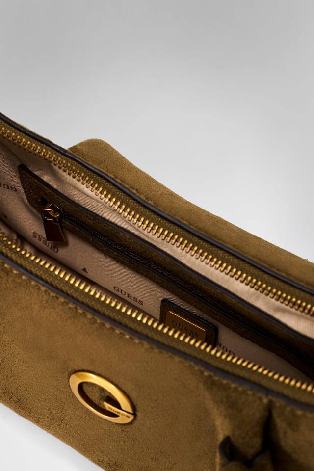 Allegra Wildleder Schultertasche