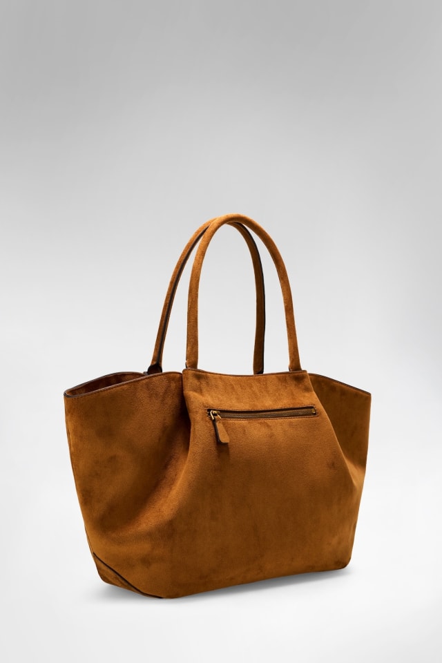 Allegra Wildleder Tote Tasche