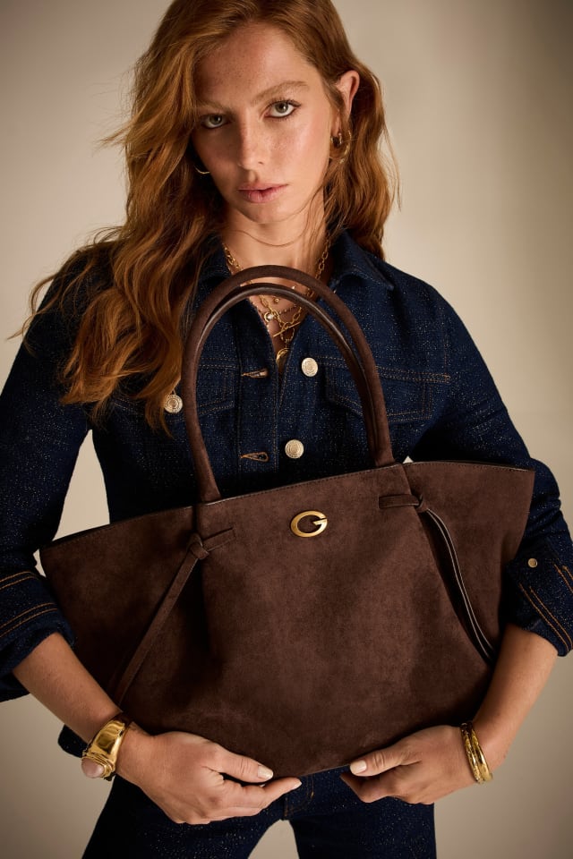 Bolso Tote de Ante Allegra