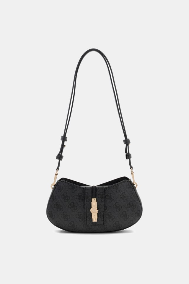 Mini Bolsa de Ombro com Logo Yvonne