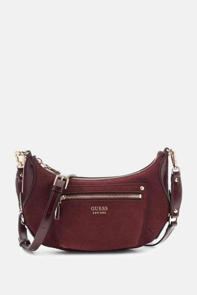 Mini tracolla in vera pelle Marsha