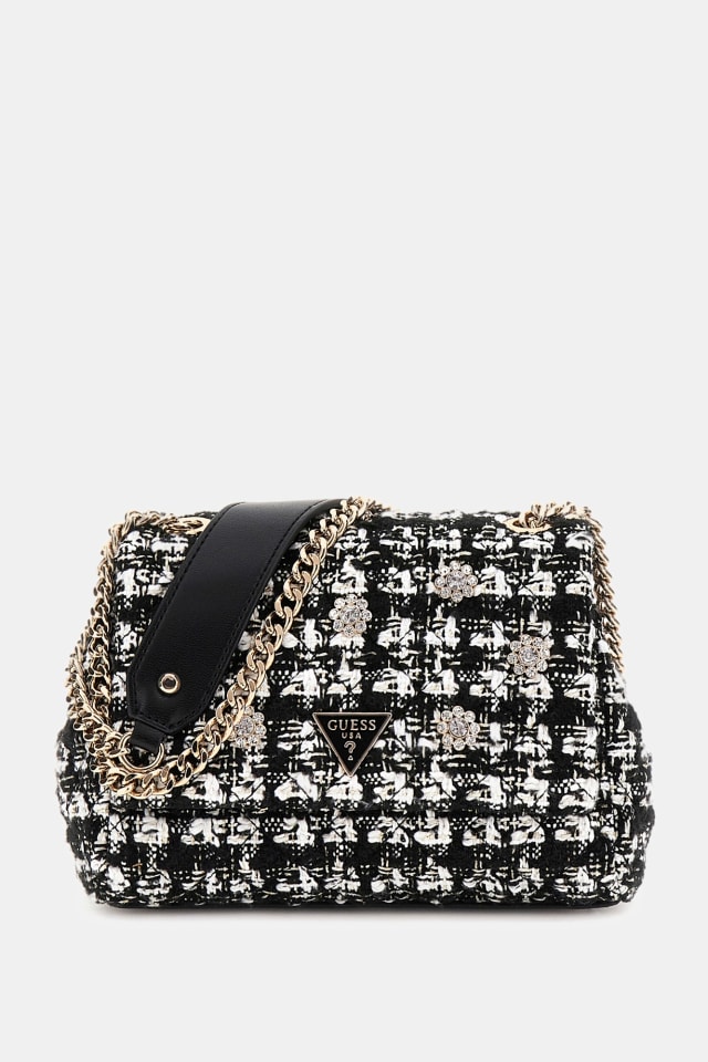 Mini tracolla Everlee tweed