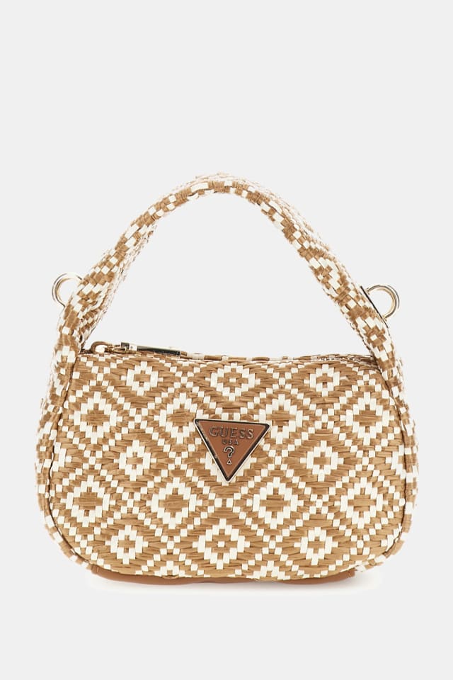 Mini sac &agrave; main Rianee raphia