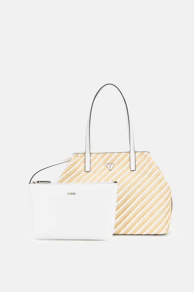 Vikky raffia maxi shopper