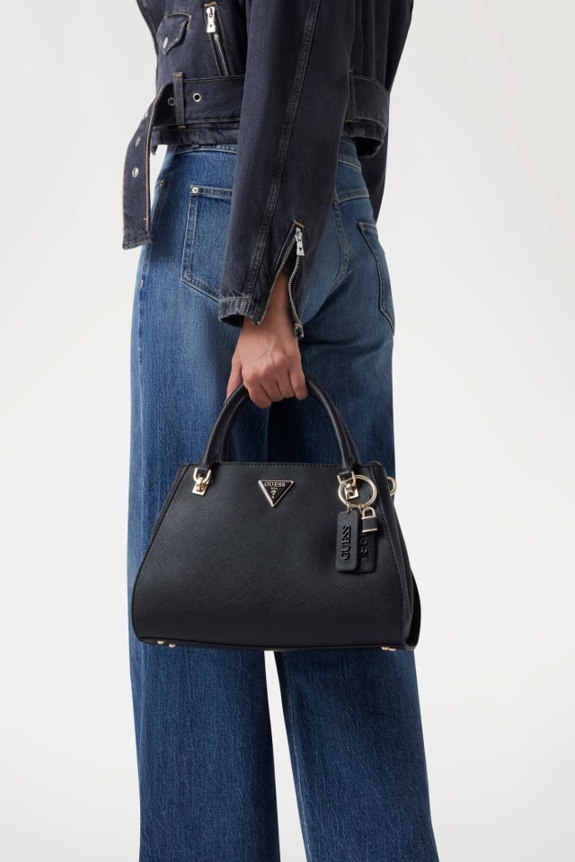 GUESS® Noelle Saffiano el çantası Kadın