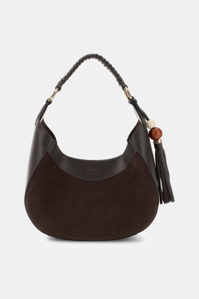 Bolso Hobo de Piel Genuina Nina