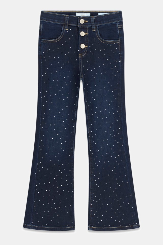 Jeans a zampa elasticizzati