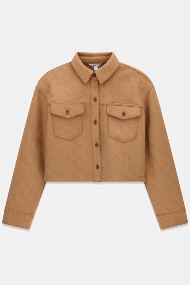Camisa de camurça sintética