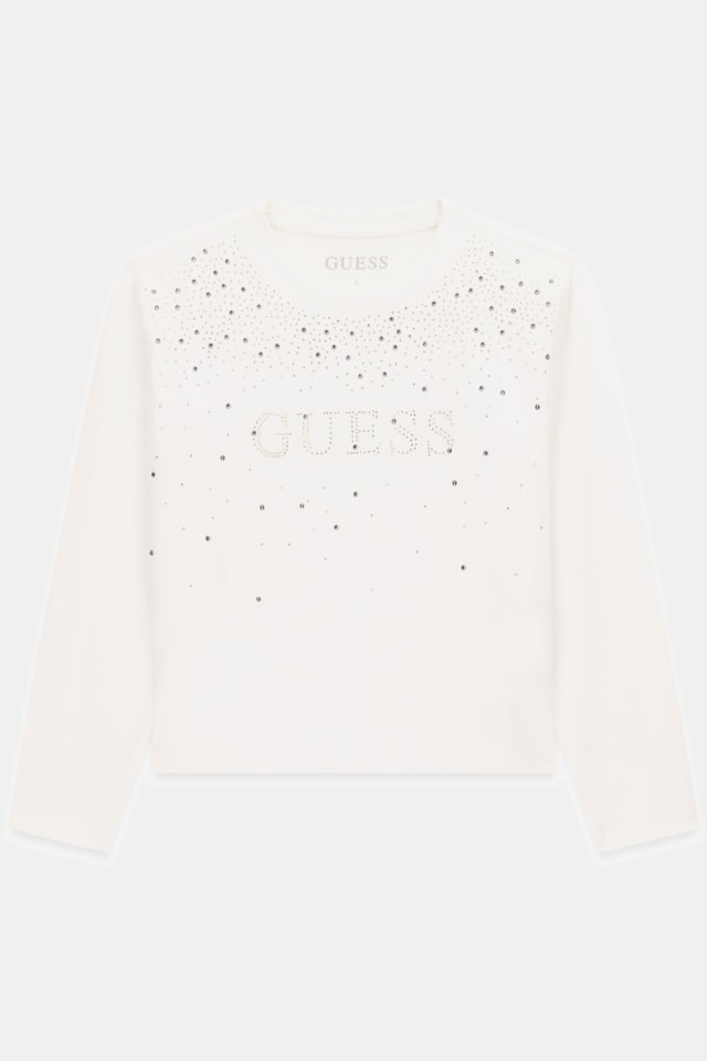 Camiseta com strass