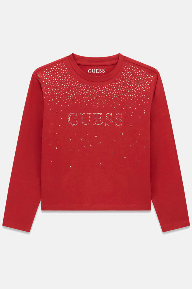 Camiseta com strass