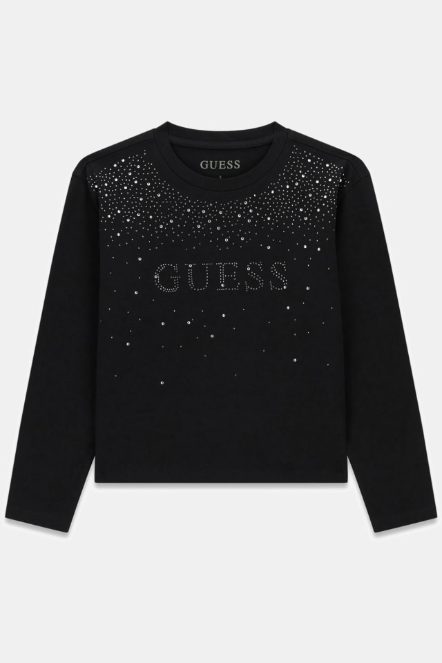 Camiseta com strass