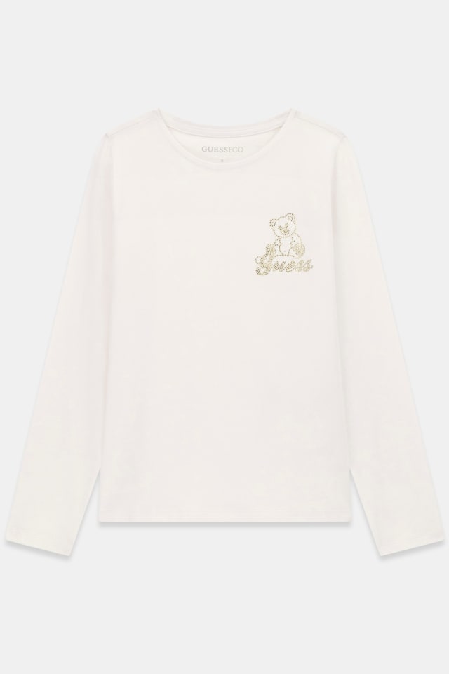 Camiseta com strass