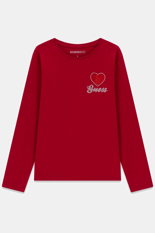Camiseta com strass