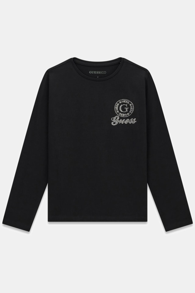 Camiseta com strass