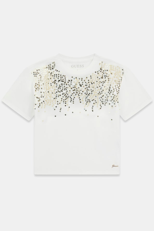 Camiseta de lantejoulas