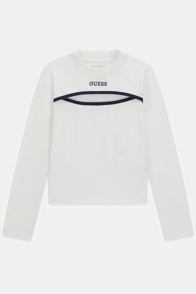 T-Shirt mit Stehkragen