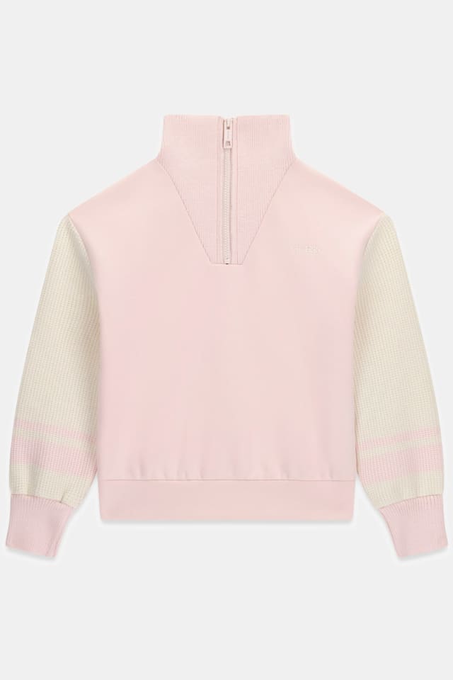 Pullover mit halbem Reißverschluss