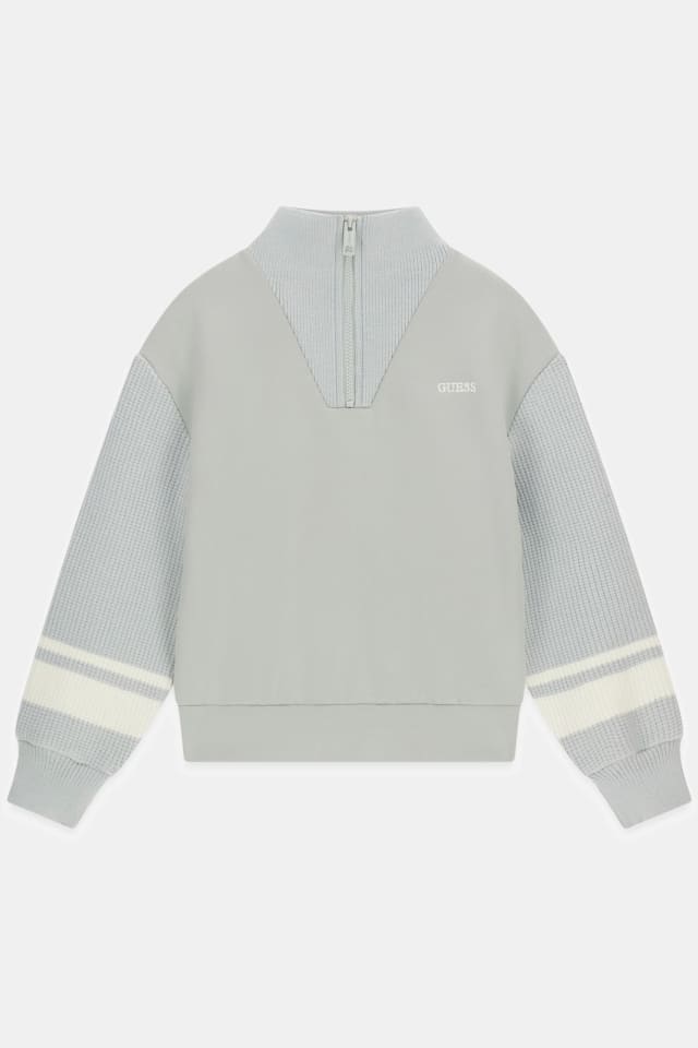 Pullover mit halbem Reißverschluss