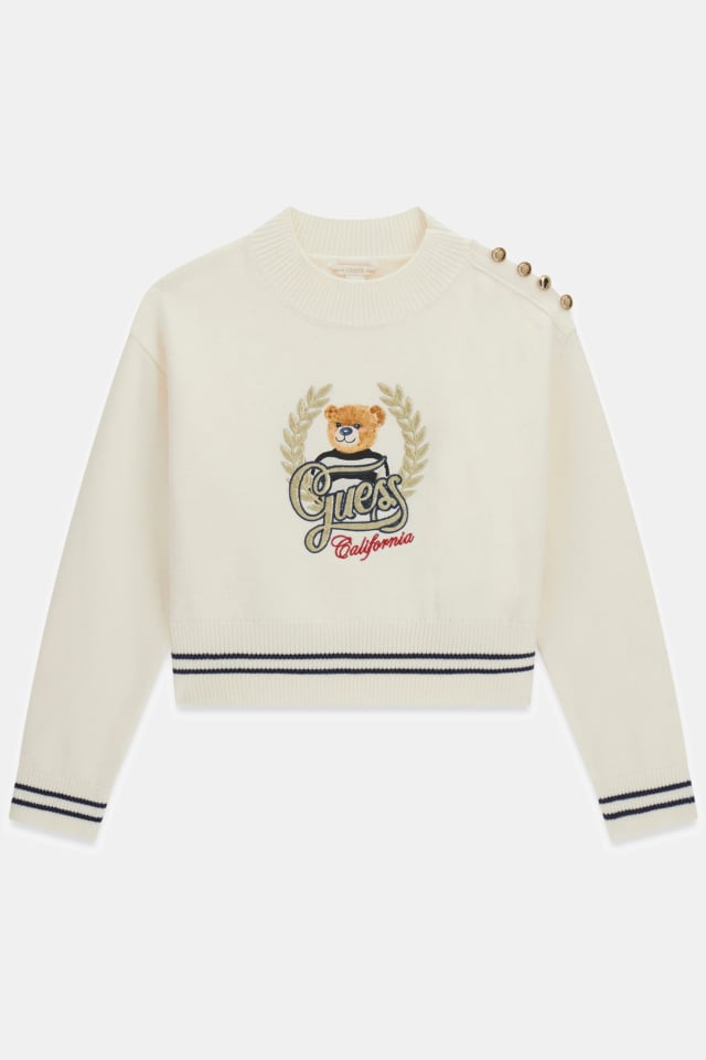 Pull brodé