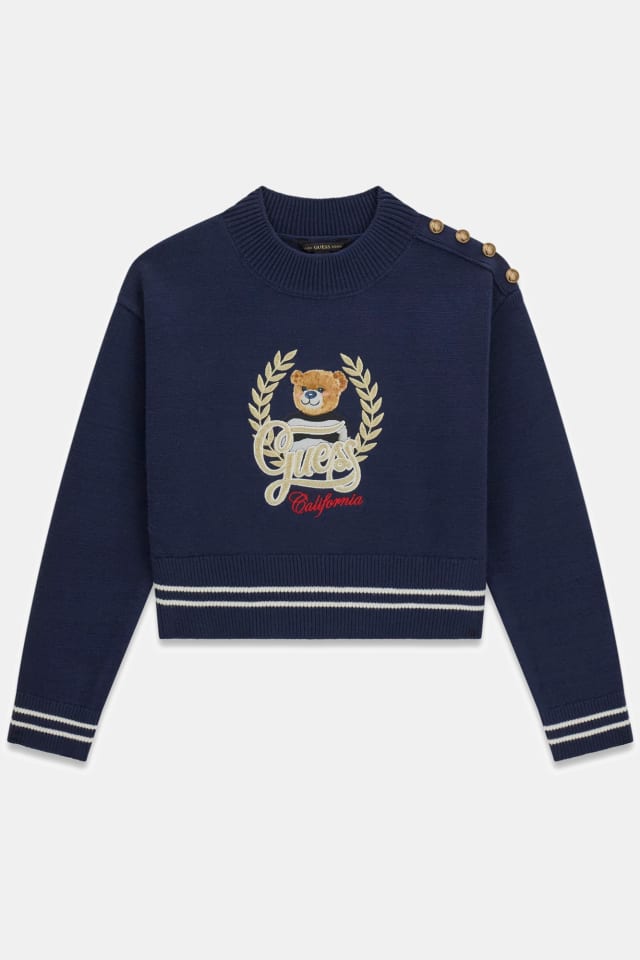 Pull brodé