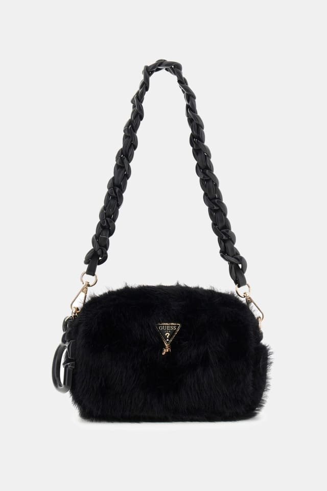 Bolsa para câmera em imitação de pele