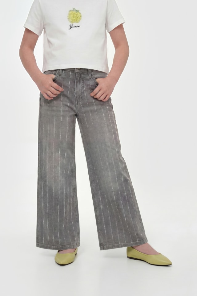 Jeans com strass