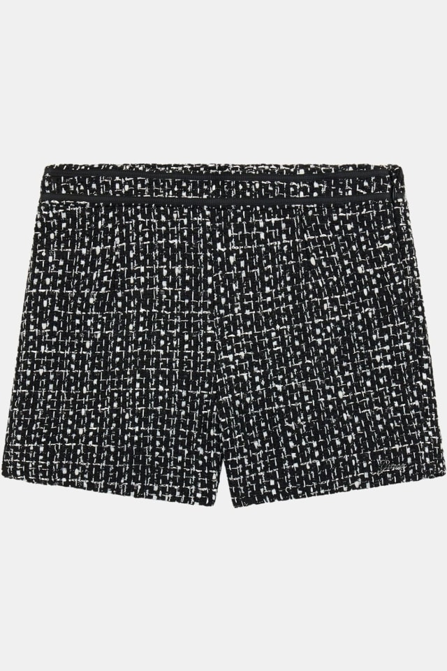 Shorts de tweed