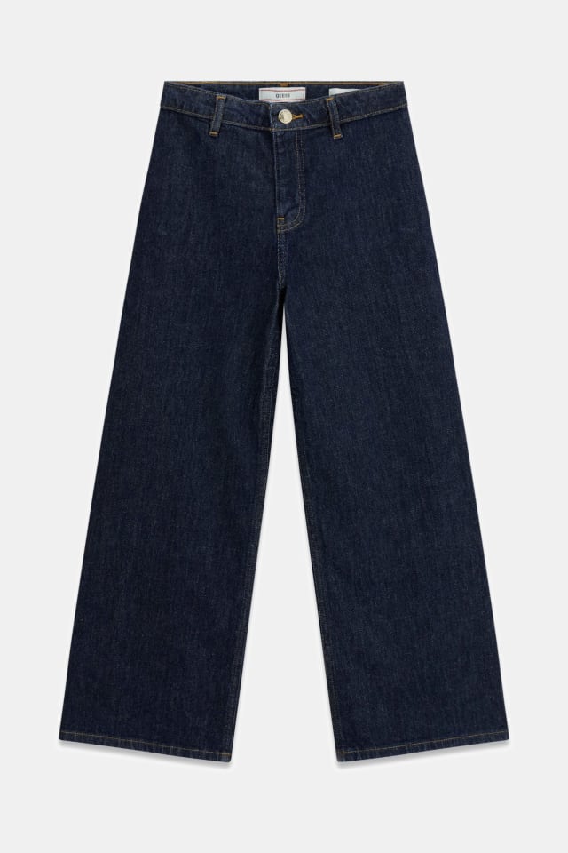Jeans de perna larga dos anos 90