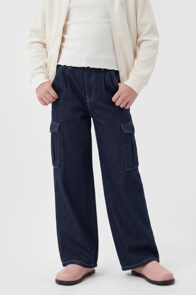 Jeans Cargo Wide Leg relaxed