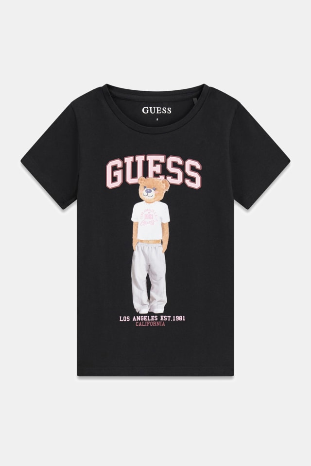 T-shirt com logotipo impresso