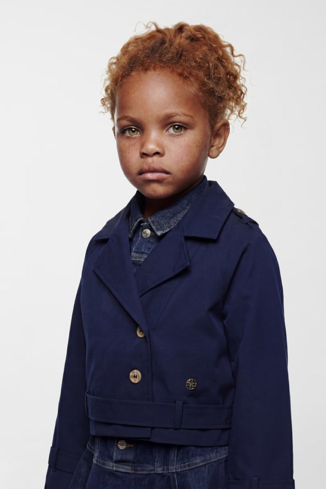 Trench Crop de Lona