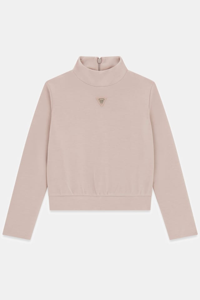 Sweatshirt com logo de triângulo