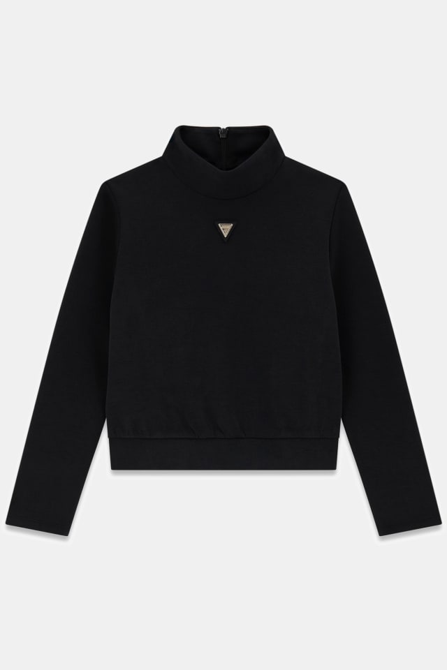 Sweatshirt com logo de triângulo