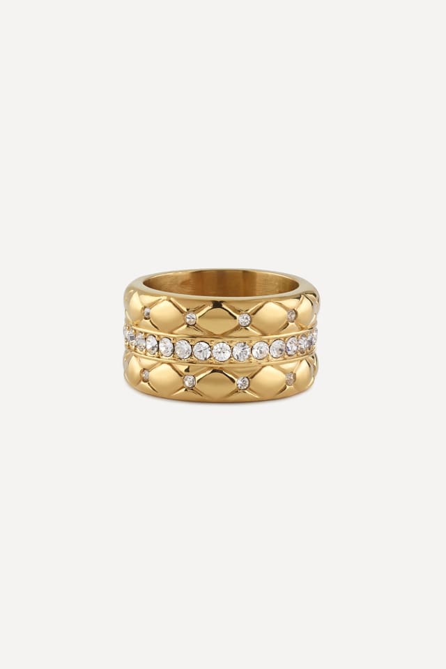 Shining winter ring