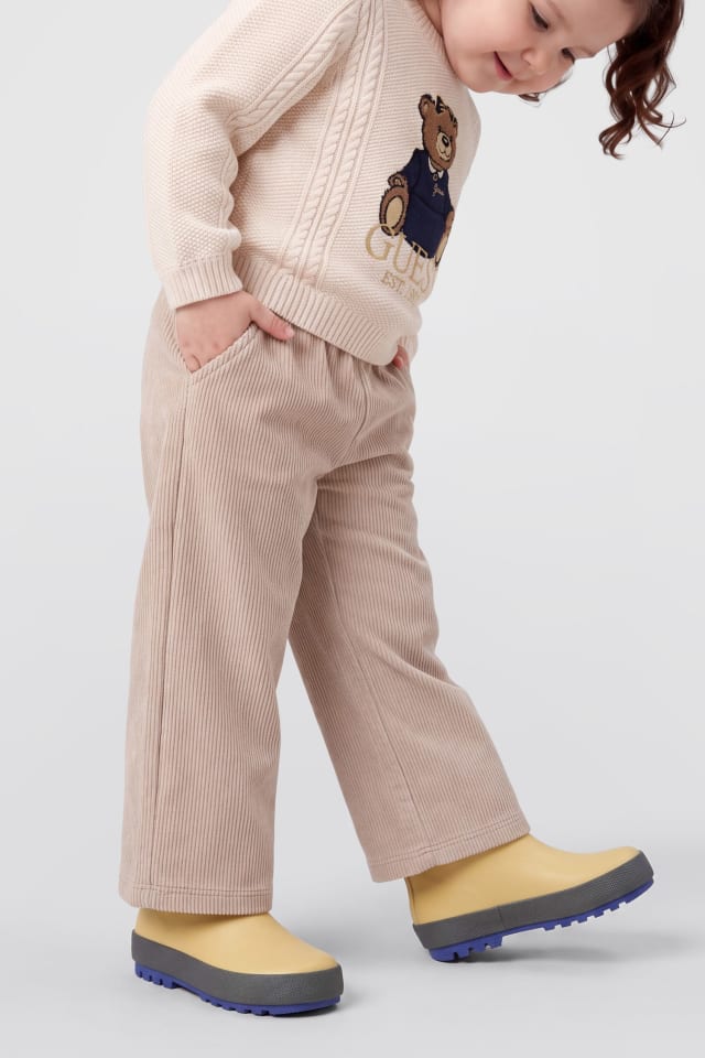 Pantaloni elasticizzati a gamba larga