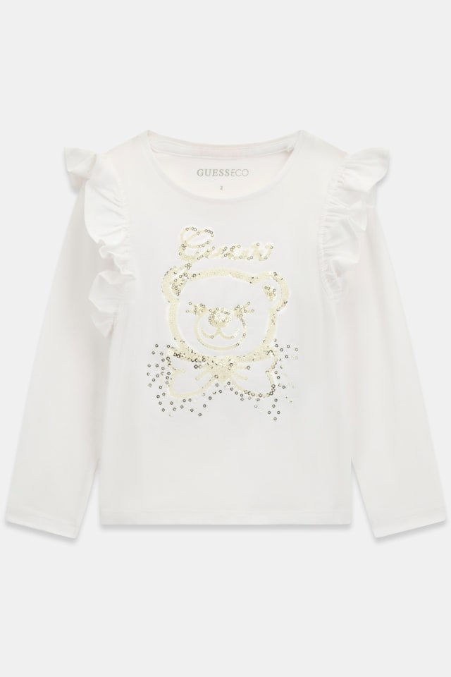 Camiseta con volantes