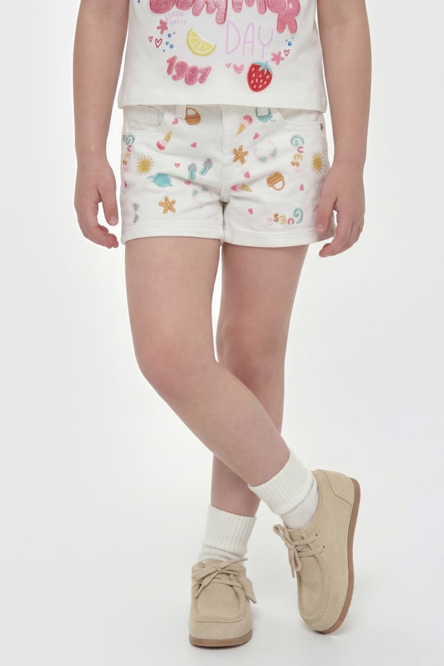 Pantalones cortos bordados