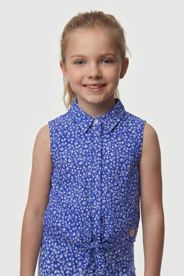 Camisa estampada con flores