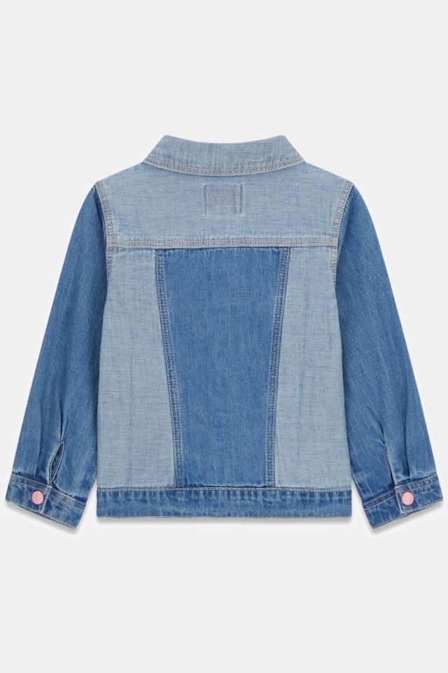 Chaqueta de mezclilla bordada
