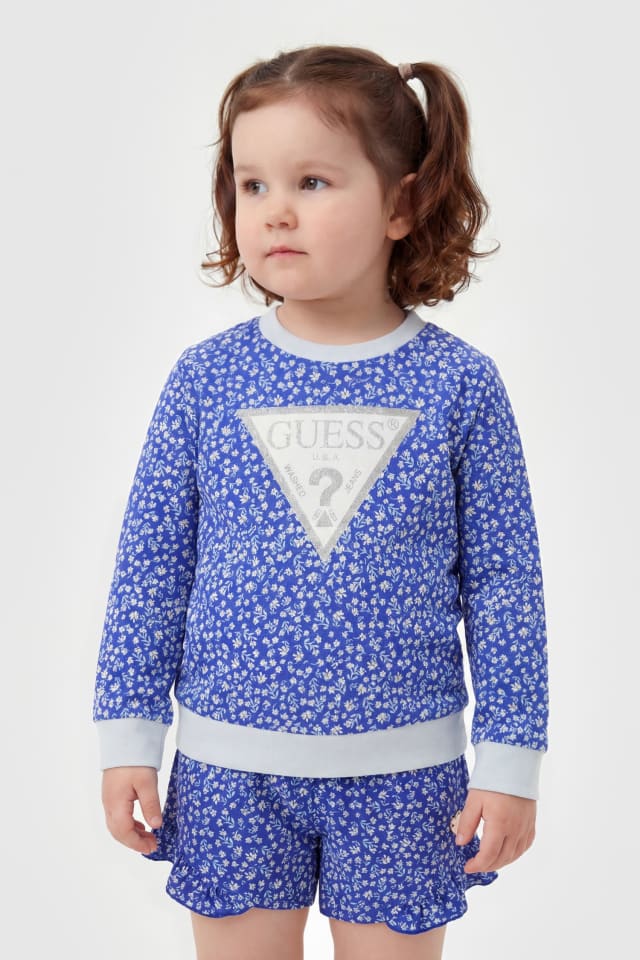 Moletom estampado floral