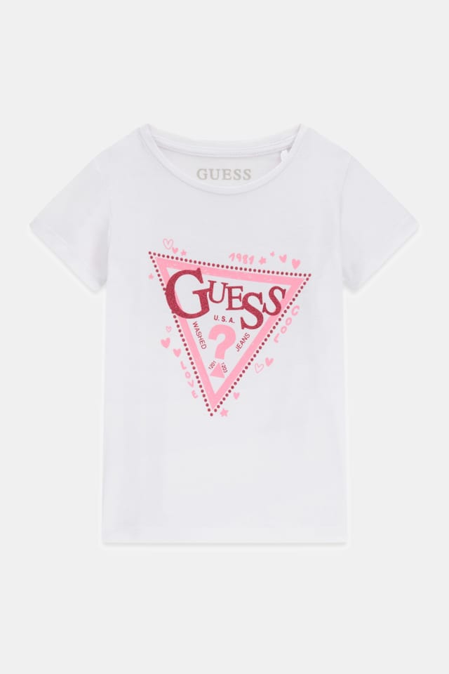 Camiseta con logo de triángulo