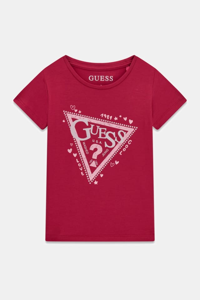 Camiseta con logo de triángulo
