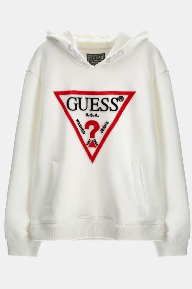 Sweatshirt com logo triângulo