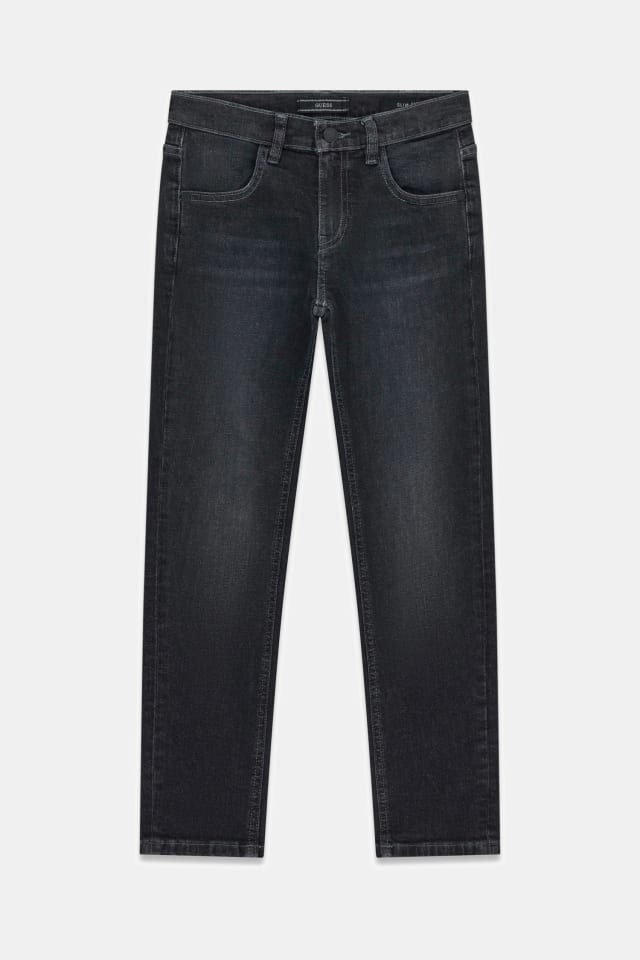 Jeans negros ajustados slim