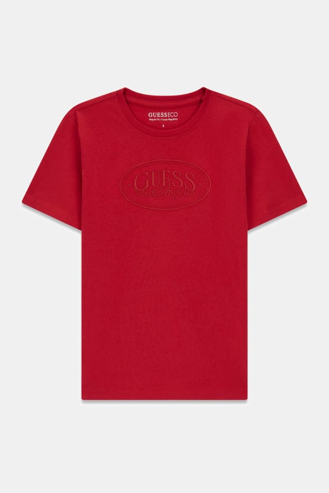 Camiseta com logotipo