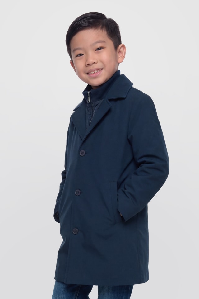 Steppjacke, abnehmbare Weste
